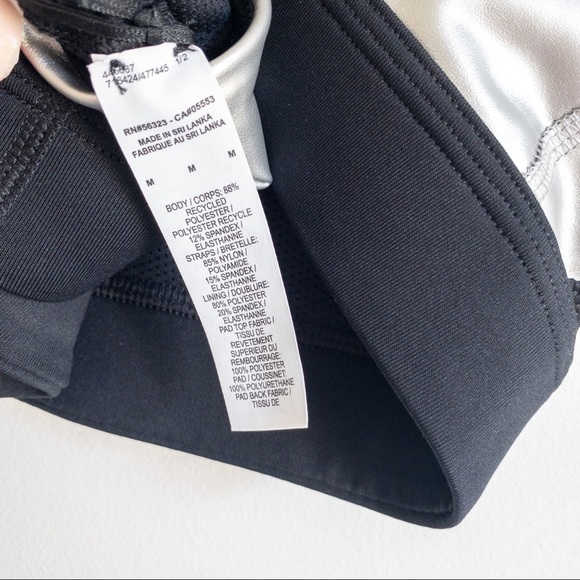 Nike Indy Light-Support Padded Metallic Sports Bra - Picture 10 of 10